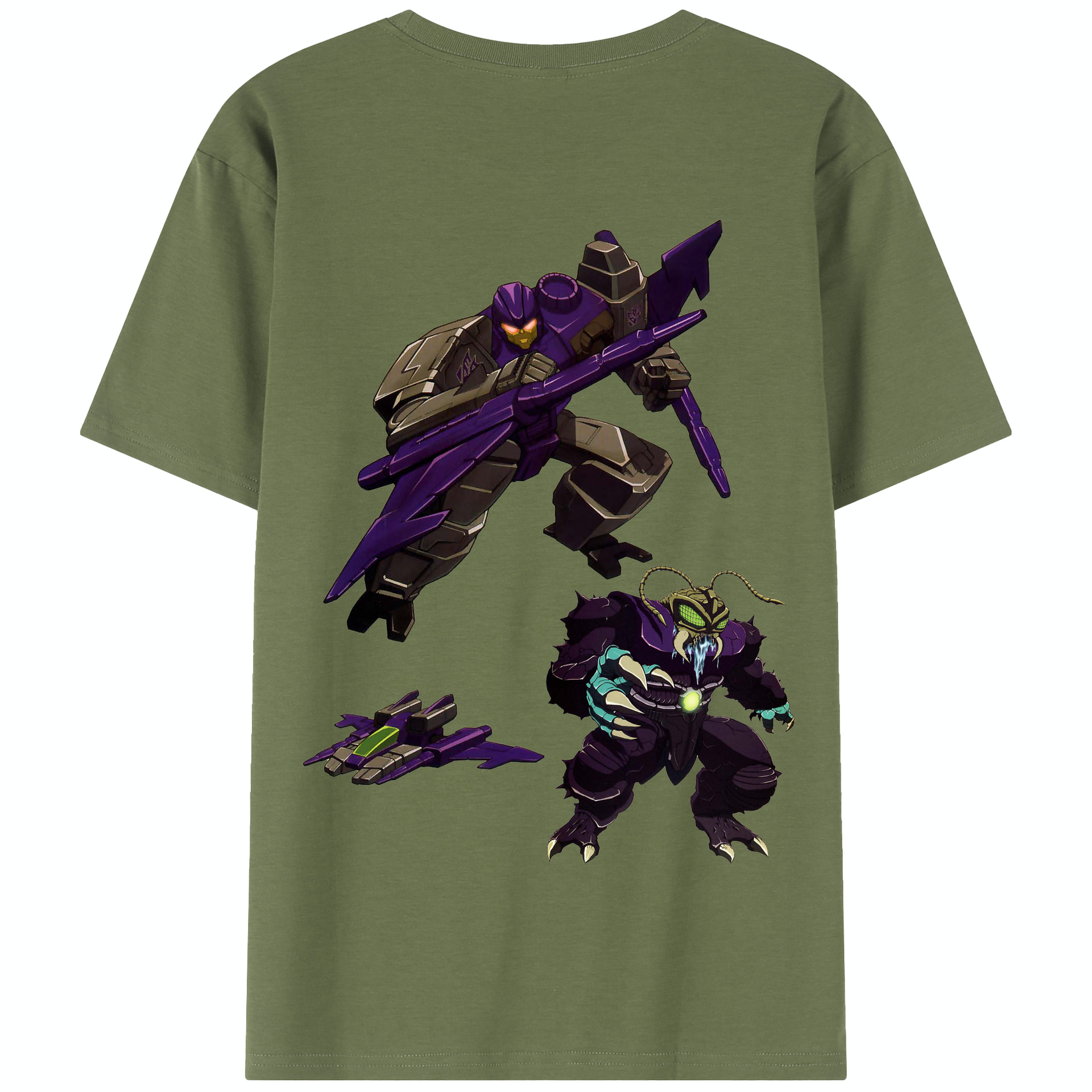 （画像用）  綿100％半袖Tシャツ（背面プリント）